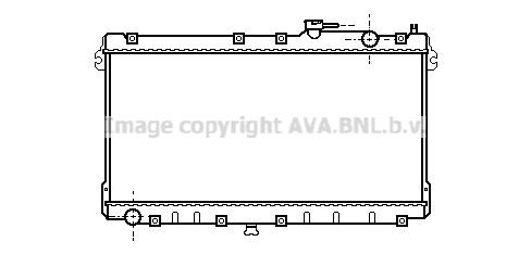 AVA QUALITY COOLING Radiaator,mootorijahutus MZ2087